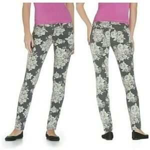 Aeropostale Floral Womens Skinny Jeans